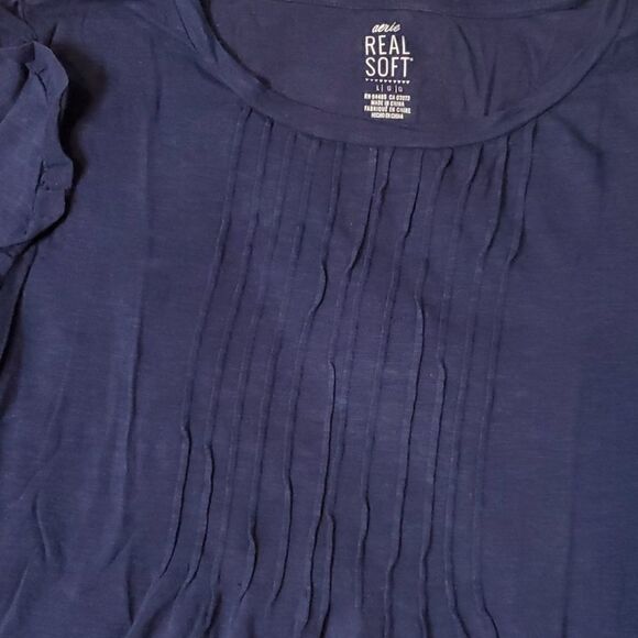 AERIE Real Soft Long Sleeve Tee - Picture 3 of 4